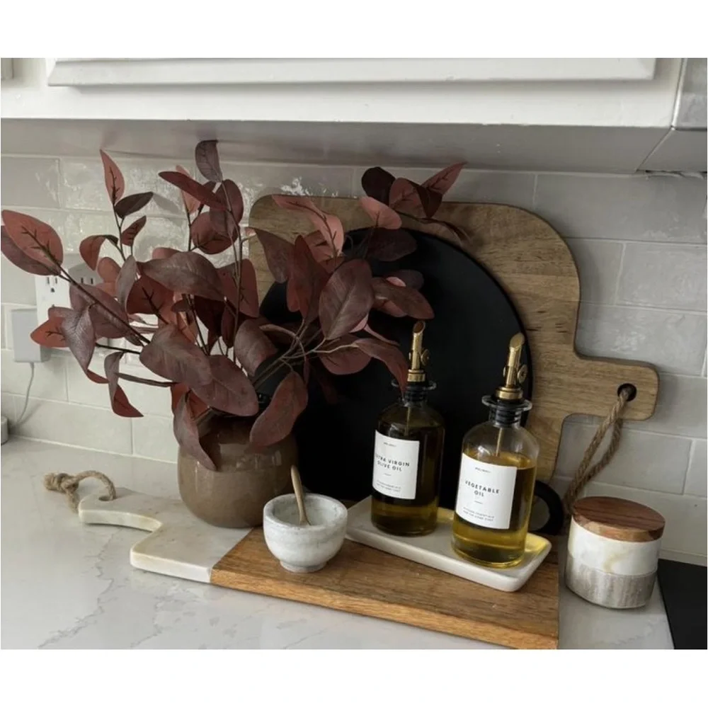 Hearth & Hand Magnolia Rusted Silver Dollar Eucalyptus Fall Arrangement